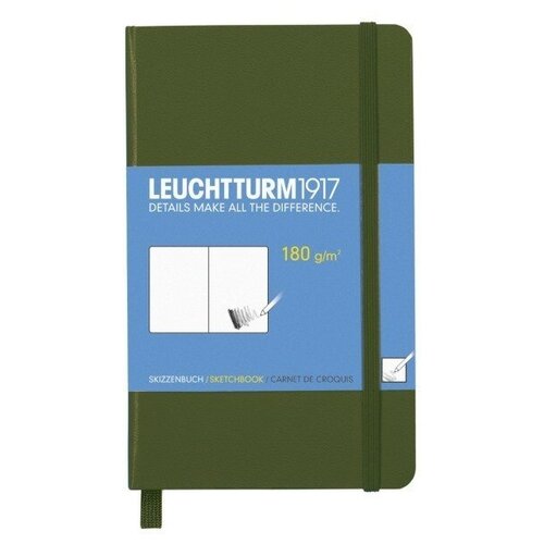 Альбом для эскизов SKETCHBOOK POCKET A6, фиолетовый, нелинованный. Leuchtturm1917, #349375