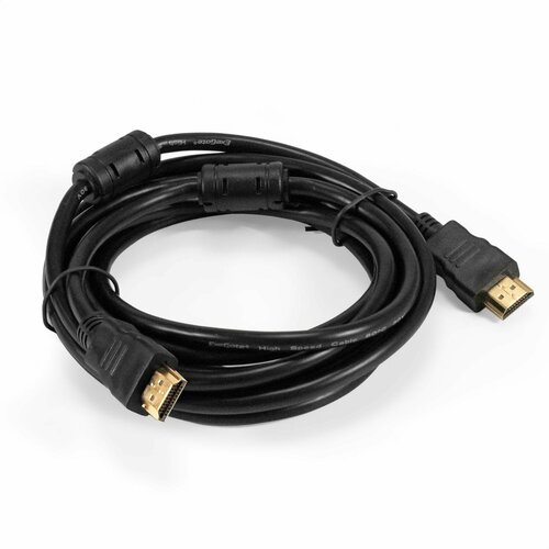 Кабель HDMI ExeGate EX-CC-HDMI-3.0F (19M/19M, 3м, v1.4b, ферритовые кольца, позолоченные контакты) EX294690RUS кабель hdmi exegate ex cc hdmi 20 0f 19m 19m 20м v1 4b ферритовые кольца позолоченные контакты ex294695rus