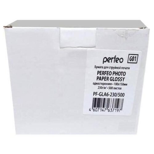 Бумага Perfeo A6 PF-GLA6-230/500 230 г/м2 500 листов, белый