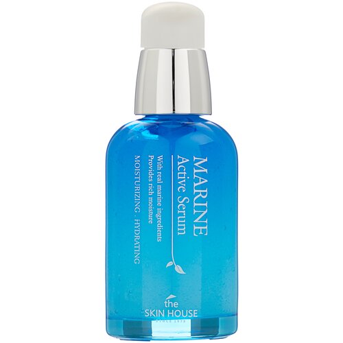 Сыворотка увлажняющая с морской водой и водорослями THE SKIN HOUSE Marine Active Serum 50ml