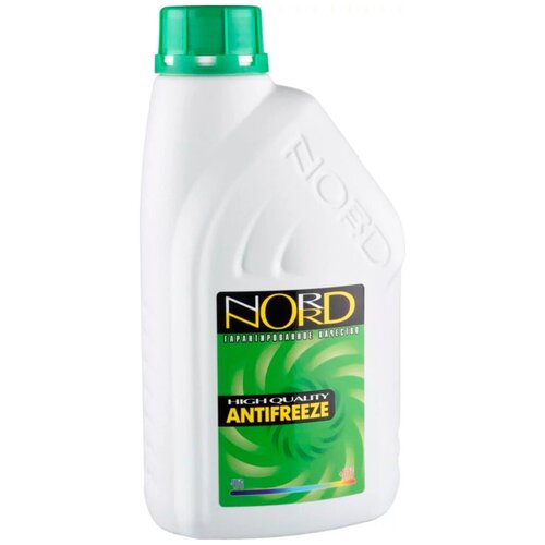 NORD Антифриз Норд High Quality Antifreeze готовый -40C зеленый 5кг