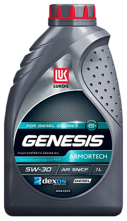 LUKOIL 3149148 Масло ЛУКОЙЛ GENESIS ARMOTECH Diesel 5W30 1L моторное (синт) 1шт