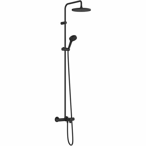 Душевая система Hansgrohe Vernis Blend Showerpipe 240 1jet 26899670 душевая система hansgrohe vernis blend showerpipe 200 1jet reno 26272000 хром