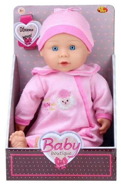 Кукла ABtoys Baby boutique Пупс 40 см PT-00957