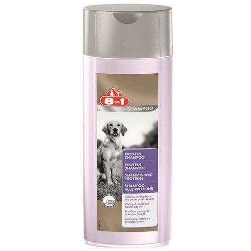 8 in 1 Шампунь протеиновый для собак 250 мл.