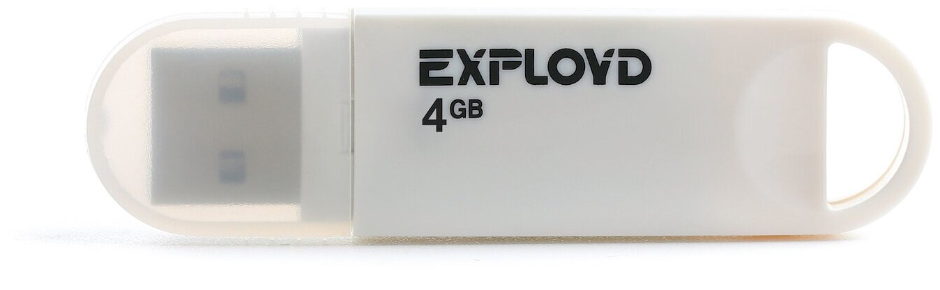 Флеш-накопитель USB 4GB Exployd 570 белый