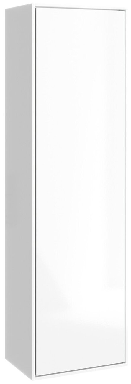 Шкаф-пенал, белый, Aqwella Genesis GEN0535W