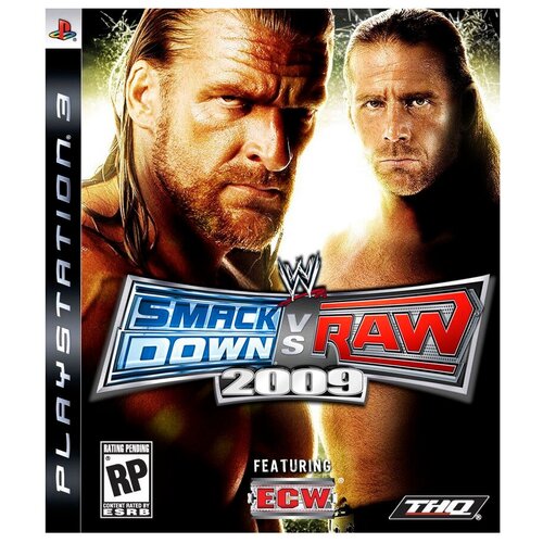 Игра WWE SmackDown vs. Raw 2009 для PlayStation 3 wwe smackdown vs raw 2011 psp английский язык