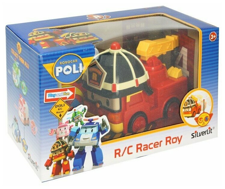 Пожарный автомобиль Silverlit Robocar Poli Рой (83186) 15