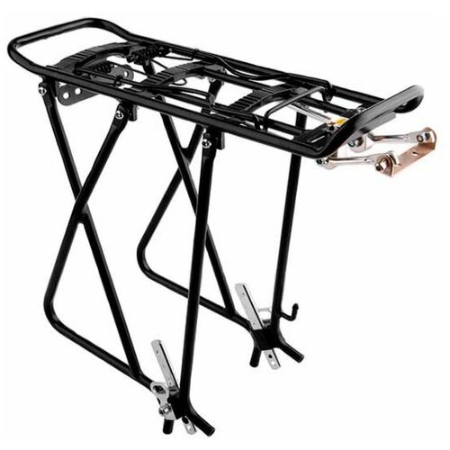 фото Металлический багажник с крепежными элементами 24-28" модель kw-622-02 черный арт.010012 nb