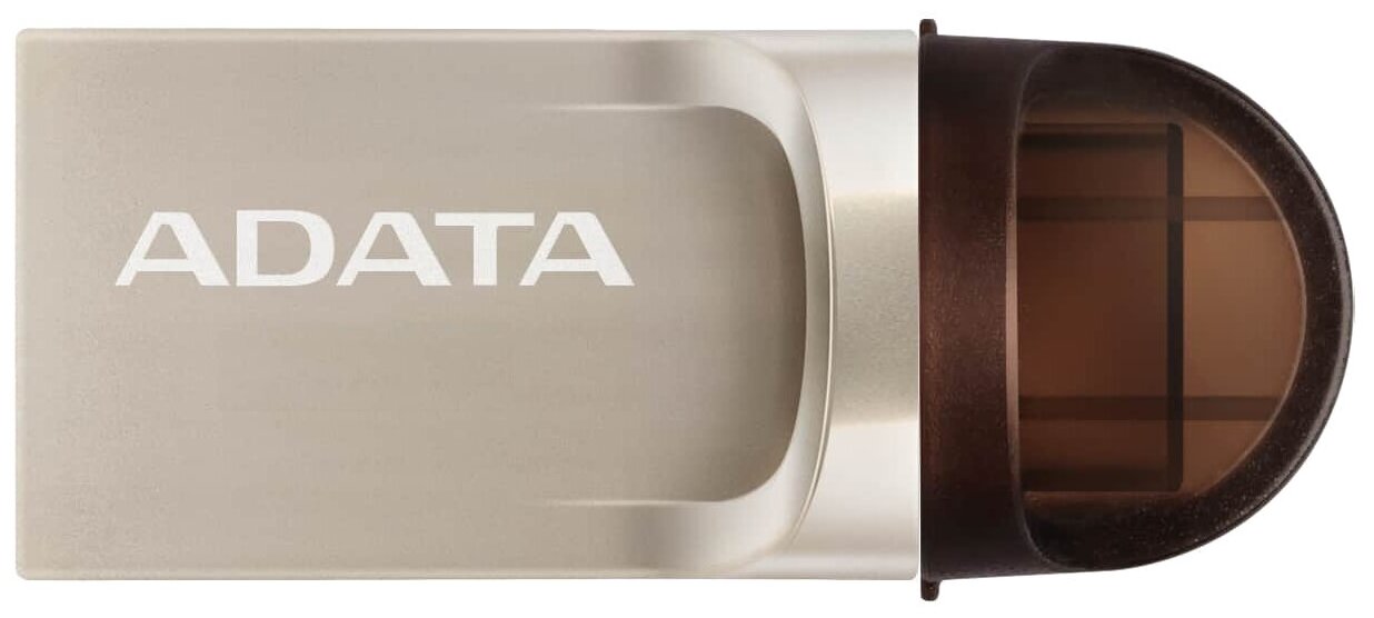 USB  64 ADATA UC370 Grey (AUC370-64G-RGD)