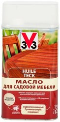 Масло V33 для садовой мебели, прозрачный, 1 л