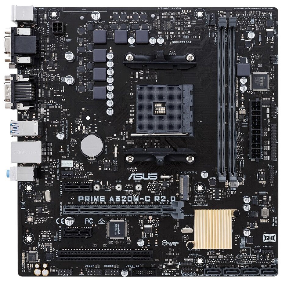 / Asus PRIME A320M-C