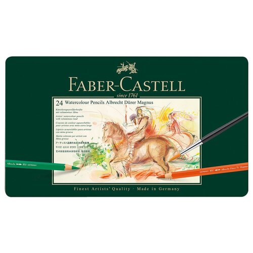 Faber-Castell Карандаши акварельные Albrecht Durer Magnus, 24 цвета (116924), 24 шт.