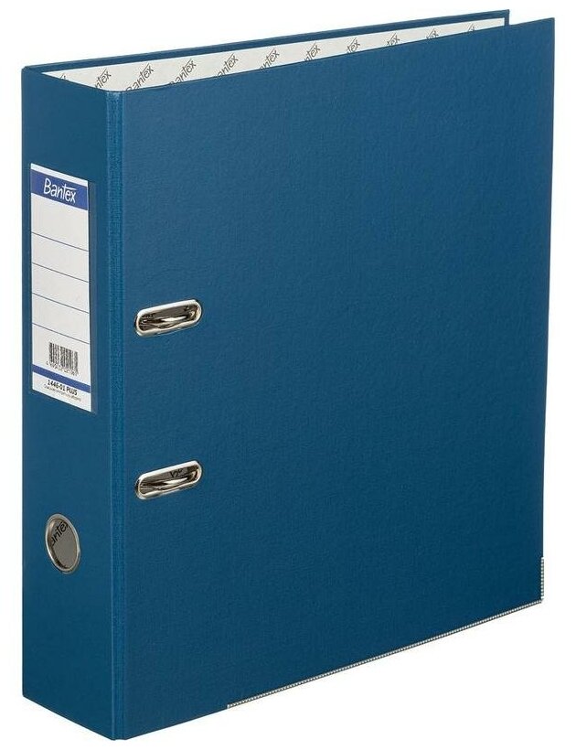 Папка-регистратор BANTEX ECONOMY PLUS, 1446-01, 80мм, синий