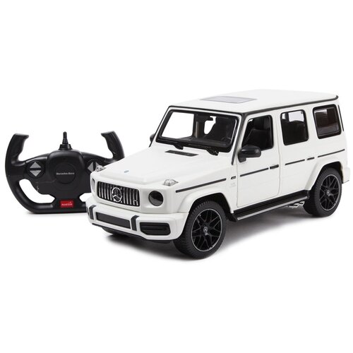 Легковой автомобиль Rastar Mercedes-Benz G63, 95700, 1:14, 41 см, белая