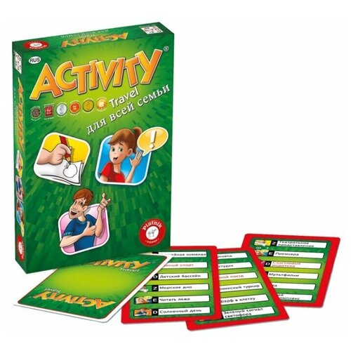 настольная игра activity компактная версия Настольная игра Piatnik Активити. Для всей семьи