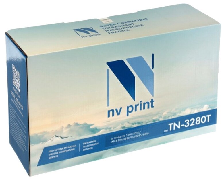 Картридж NV Print TN-3280T для Brother HL-5340D/5350DN/5370DW/MFC-8370/8880/DCP-8085/8070D (8000k)