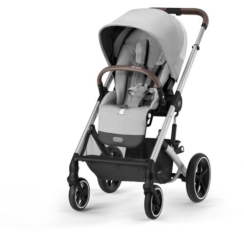 Прогулочная коляска Cybex Cybex Balios S Lux 2023, lava grey, цвет шасси: серебристый прогулочная коляска cybex balios s lux цвет sky blue tpe