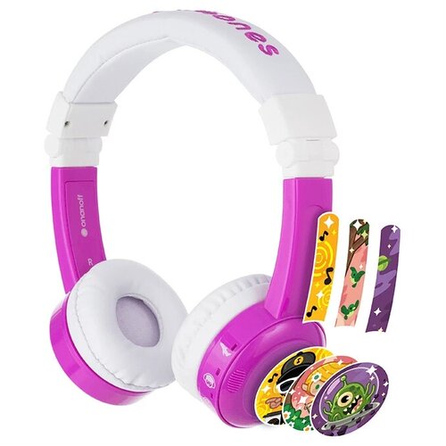 фото Наушники onanoff buddyphones inflight, purple