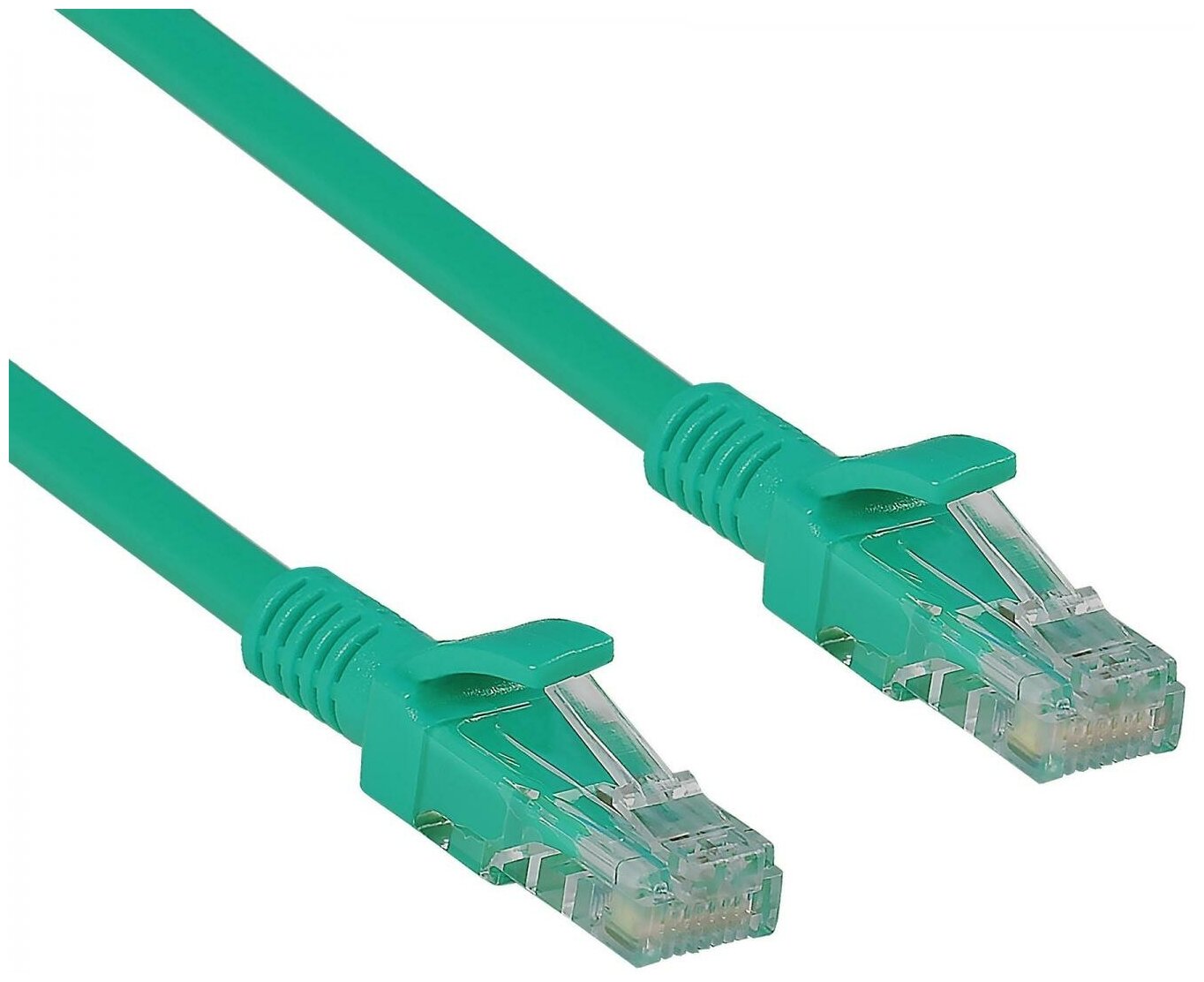 Патч-корд UTP CAT5e Exegate EX258675RUS RJ-45 кабель 2 метра - зелёный