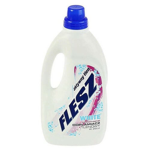 Пятновыводитель FLESZ White для белых тканей, 1 л