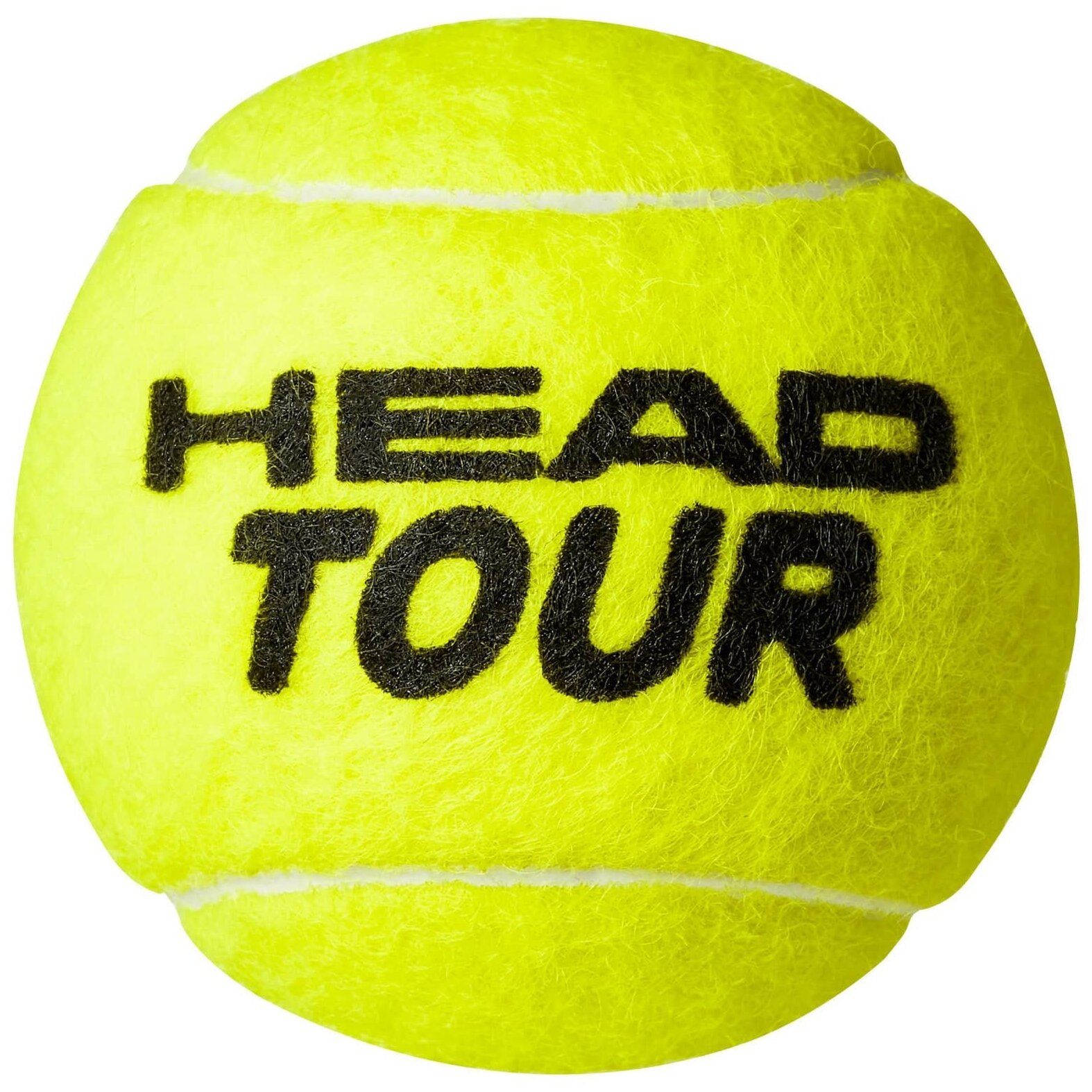 Мяч теннисный HEAD TOUR 3B, 3 шт, ITF, желтый
