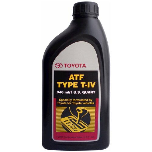Трансмиссионное масло Toyota для АКПП ATF Type T-IV (946 мл) 00279-000T4-6S
