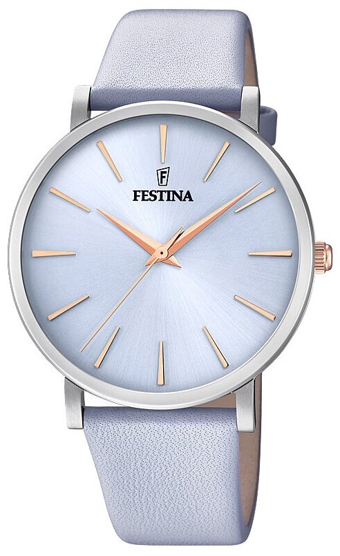Наручные часы FESTINA Boyfriend, голубой, серебряный
