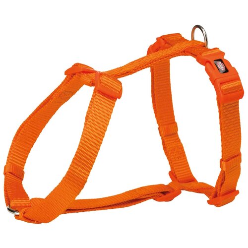 trixie шлейка premium h harness m l 52 75 см 20 мм лесной зелёный Шлейка TRIXIE Premium H-harness M-L папайя, M