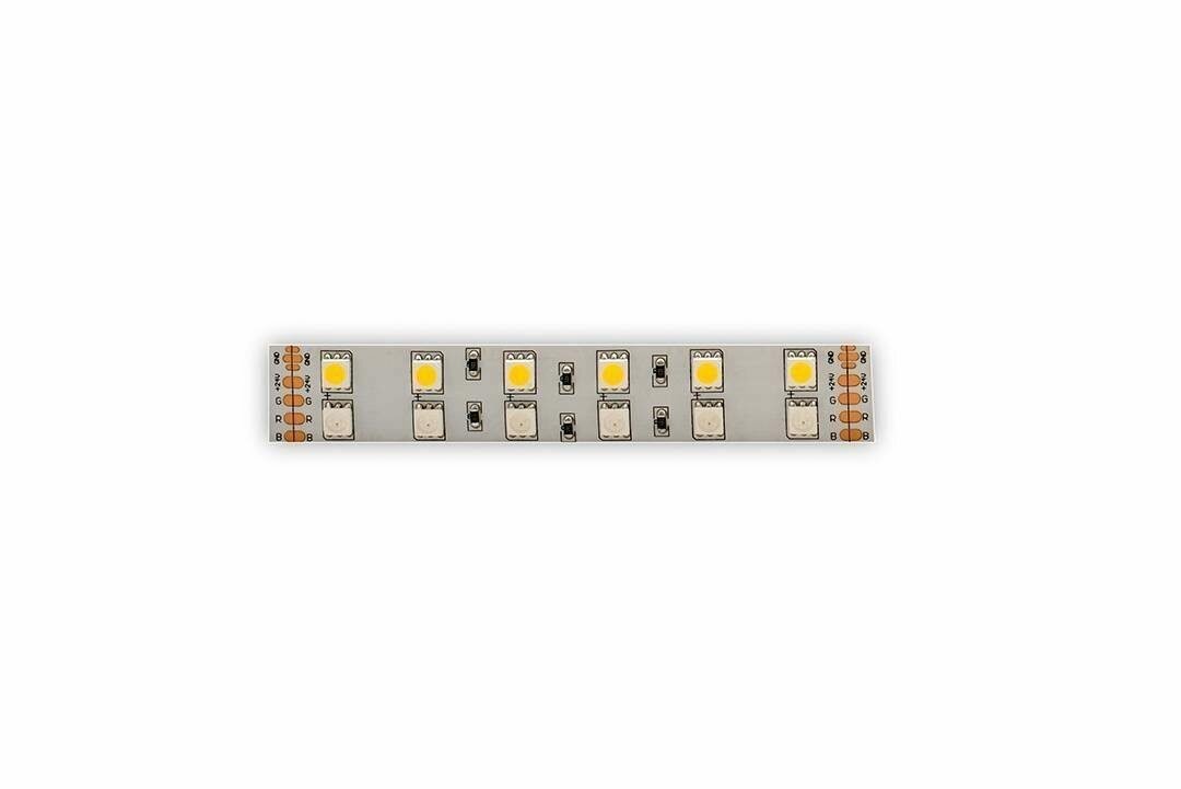 Лента светодиодная DesignLed DSG5120-24-RGB+NW-33, SMD5050, 120 LED/м, 28,8 Вт/м, 24В, IP33, RGB + нейтральный белый (5 м) - фотография № 14