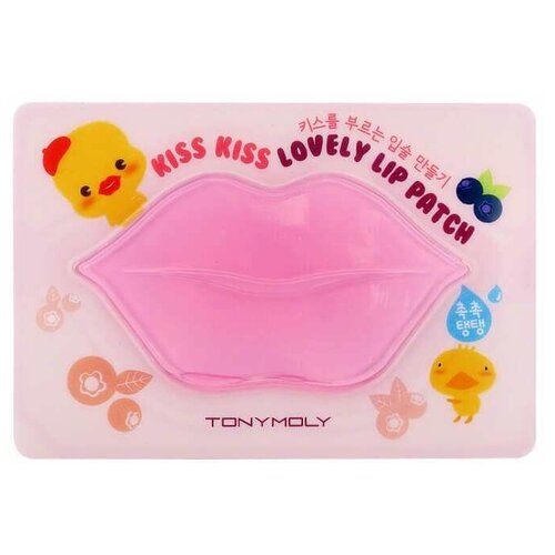 Маска гидрогелевая для губ Tony Moly Kiss Kiss Lovely Lip Patch, 9 гр