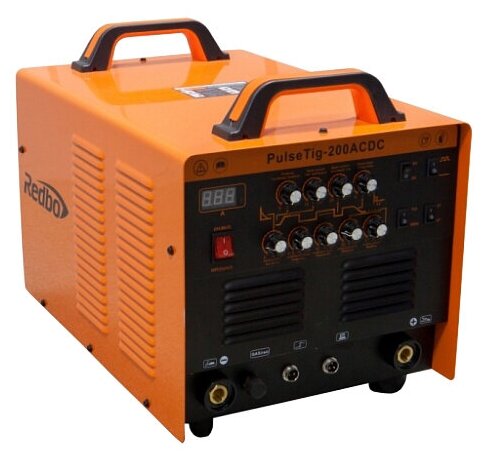 Сварочный аппарат инверторного типа Redbo PULSE TIG-200 AC/DC, TIG, MMA