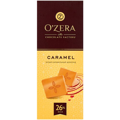 Шоколад O'Zera Caramel белый, 90 г