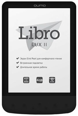 6"  Электронная книга Qumo Libro Lux II