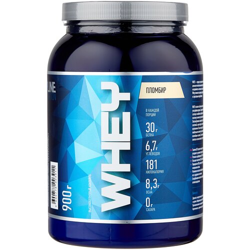 Протеин RLINESportNutrition Whey, 900 гр., пломбир