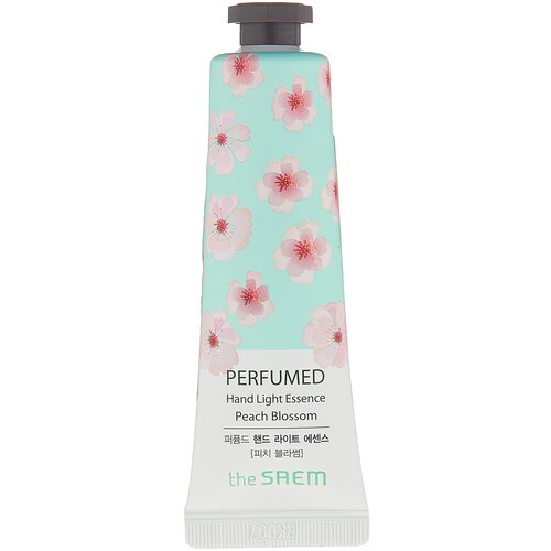 The Saem Крем-эссенция для рук Perfumed hand light essence Peach blossom, 30 мл