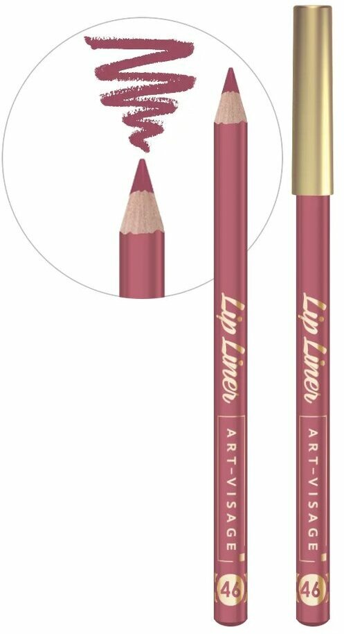 ART-VISAGE Карандаш для губ "LIP LINER" 46 томная роза