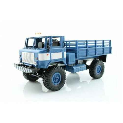 Грузовик WPL B24 RTR (ГАЗ-66), 1:16, 34 см, синий внедорожник wpl c34 rtr 1 16 34 5 см yellow