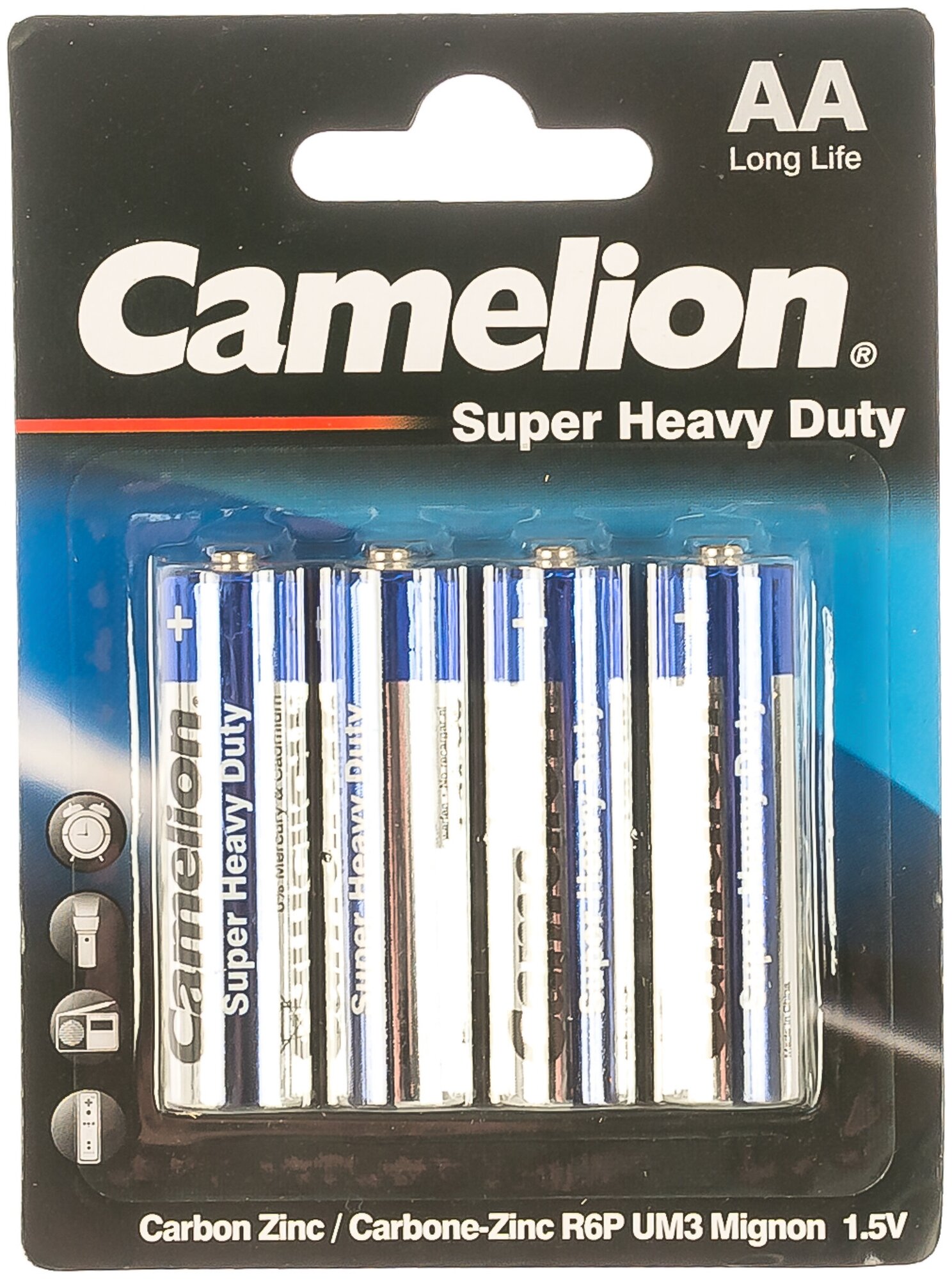 Батарейка 1.5В Camelion R6 Blue BL-4 3215 15083667