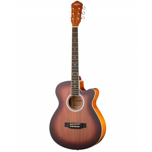 HS-4040-MAS Акустическая гитара, с вырезом, красный санберст, Naranda hs 4040 mas акустическая гитара с вырезом красный санберст naranda