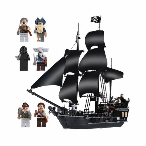 Конструктор/ Pirates/ Пираты Карибского моря/ Черная жемчужина/ 858 деталей/ 19001/ ребенку
