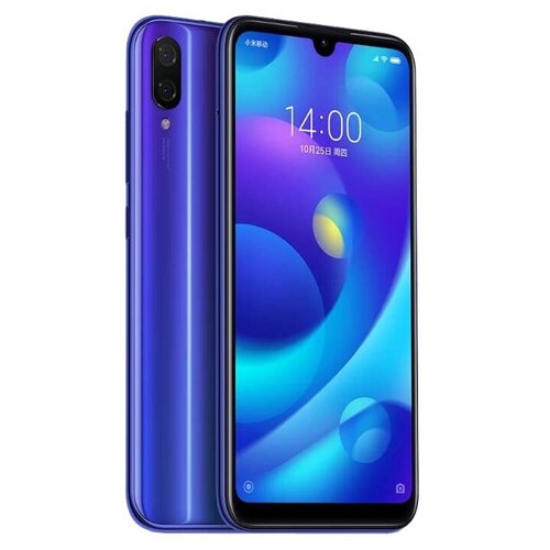 смартфон xiaomi mi 11 lite 5g 6 128 гб global dual nano sim трюфельный черный Смартфон Xiaomi Mi Play 6/128 ГБ Global, Dual nano SIM, синий