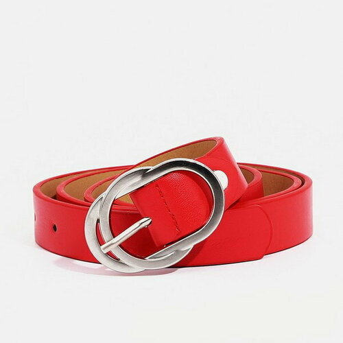 фото Ремень сима-ленд, размер 110, красный сима-лэнд