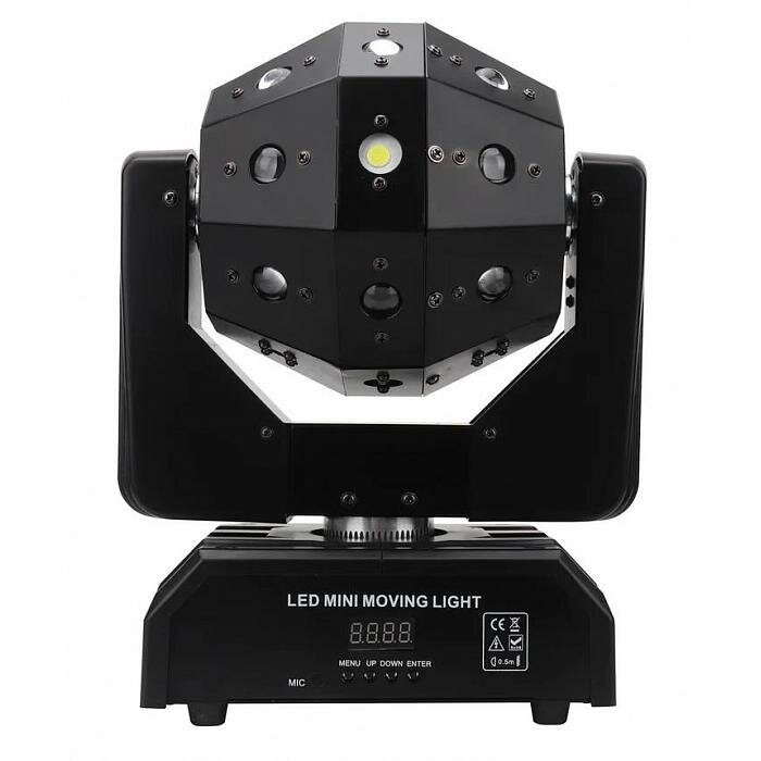 Вращающаяся голова с лазером SkyDisco MH16L LED RGBW