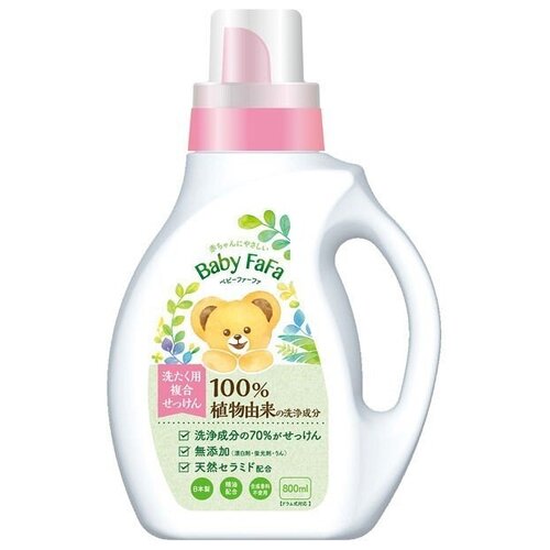 Жидкость для стирки NS FaFa Japan Baby Series с ароматом бергамота, 0.72 л, 0.72 кг, пакет