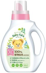 Жидкость для стирки NS FaFa Japan Baby Series с ароматом бергамота, 0.8 л, бутылка