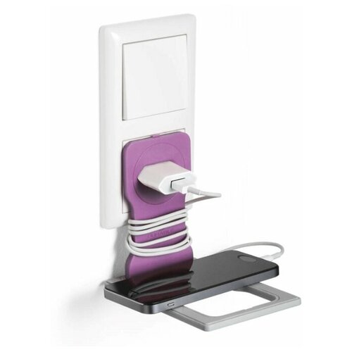 Держатель - подставка для зарядки телефона DURABLE VARICOLOR® PHONE HOLDER розовый