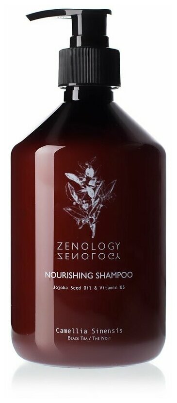 Zenology шампунь Nourishing Camellia Sinensis Black Tea, 500 мл