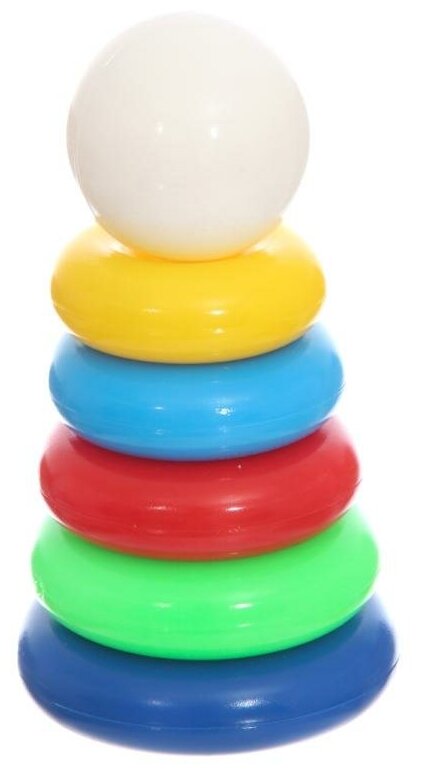 Развивающая игрушка СТРОМ У764, 6 дет., разноцветный